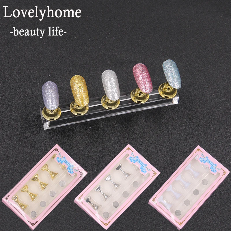 Gold Silver White Showing Shelf Magnetic Manicure Nail Tip Holder Practice Display Acrylic Stand Nail Art Tools 1 Set
Gold Silver White Showing Shelf Magnetic Manicure Nail Tip Holder Practice Display Acrylic Stand Nail Art Tools 1 Set