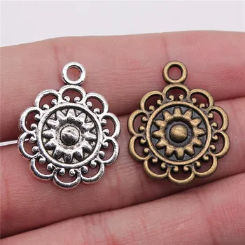 WYSIWYG 10pcs 2 Colors Antique Bronze Tone 25x21mm Motif Charms Pendant For Jewelry Making DIY Jewelry Findings
WYSIWYG 10pcs 2 Colors Antique Bronze Tone 25x21mm Motif Charms Pendant For Jewelry Making DIY Jewelry Findings