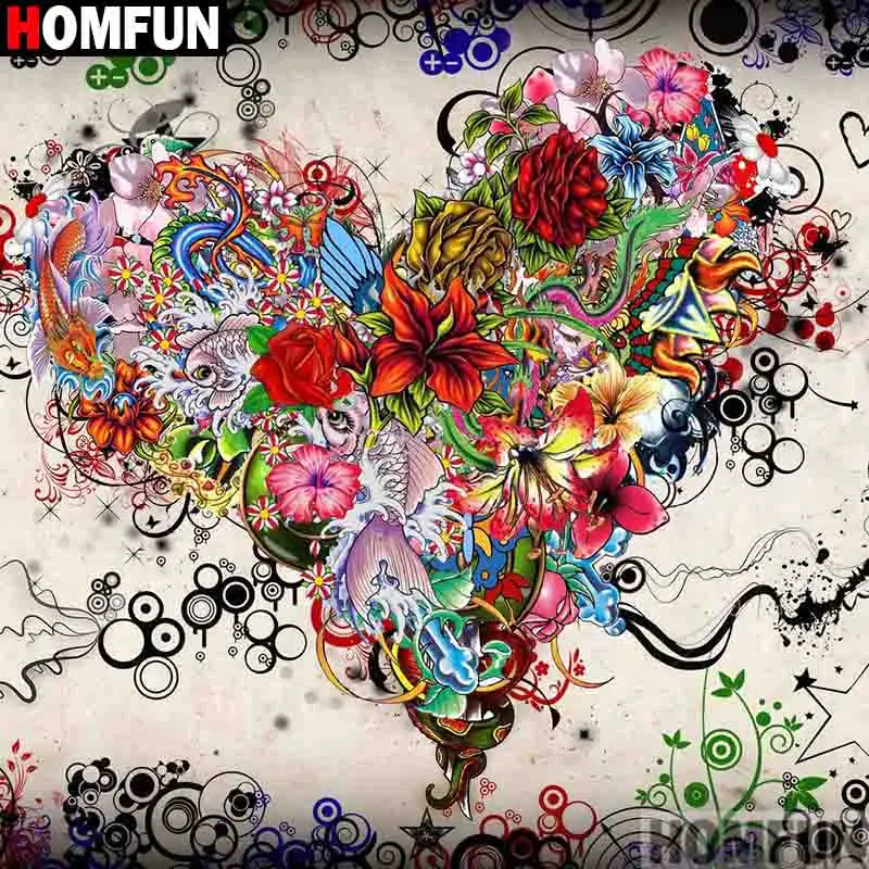 HOMFUN Full Square/Round Drill 5D DIY Diamond Painting "Heart shaped flower" Embroidery Cross Stitch 5D Home Decor A00126
HOMFUN Full Square/Round Drill 5D DIY Diamond Painting "Heart shaped flower" Embroidery Cross Stitch 5D Home Decor A00126