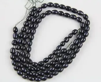 Unique Pearls jewellery Store 5-6M Rice Black Genuine Freshwater Pearl Loose Beads DIY Jewelry Material LS055
Unique Pearls jewellery Store 5-6M Rice Black Genuine Freshwater Pearl Loose Beads DIY Jewelry Material LS055