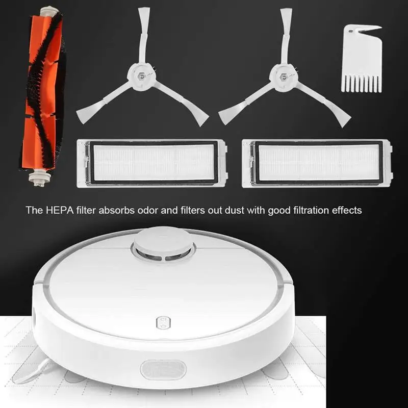 For Xiaomi Vacuum Cleaner Original Xiaomi Robot Vacuum Part Pack Of Filter Main Brush Side Brush
For Xiaomi Vacuum Cleaner Original Xiaomi Robot Vacuum Part Pack Of Filter Main Brush Side Brush