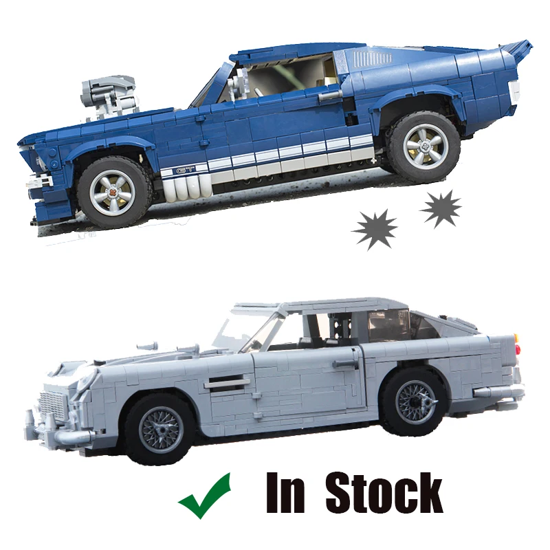 Technic Creator 10262 21047 21046 Building Blocks Ford Mustanged Aston Car Martin Mart POWER Model Gift Education bricks Toys
Technic Creator 10262 21047 21046 Building Blocks Ford Mustanged Aston Car Martin Mart POWER Model Gift Education bricks Toys