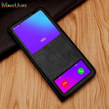 Genuine Leather Case For Huawei P30 Lite Flip Case Magnetic Window View Cover For Huawei P30 Lite Nova 4e Phone Bags cases
Genuine Leather Case For Huawei P30 Lite Flip Case Magnetic Window View Cover For Huawei P30 Lite Nova 4e Phone Bags cases