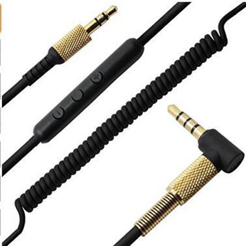 Audio Headphone Cable for Marshall Major 2 II bluetooth Monitor Headphone Cords with Mic Volume Control for iphone Samsung
Audio Headphone Cable for Marshall Major 2 II bluetooth Monitor Headphone Cords with Mic Volume Control for iphone Samsung