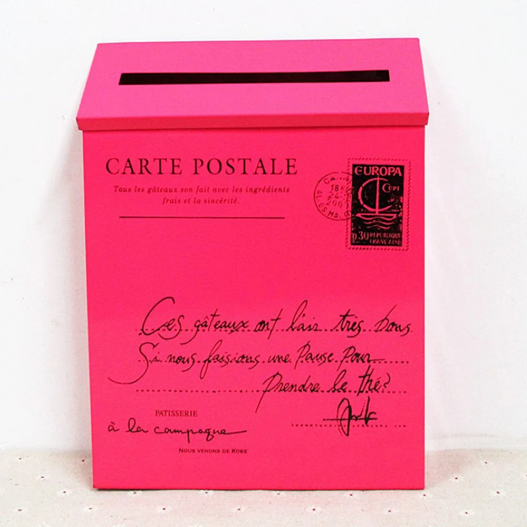 VINTAGE AMERICAN OUTSIDE LETTERBOX LETTER POST MAIL BOX POSTBOX WALL MOUNTS HOME FRONT DOOR