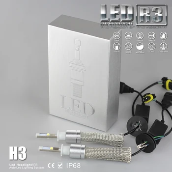 2PCS H3 Fanless 80W 9600LM White Car Super Bright XHP-50 Headlight Conversion Kit Headlight
2PCS H3 Fanless 80W 9600LM White Car Super Bright XHP-50 Headlight Conversion Kit Headlight