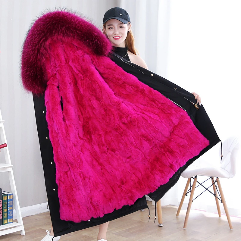 2018 New Winter Fur Coat Fox Fur Women Warm Fur Coat Thick Jacket Parka Real Fox Fur Collar Hooded Female Outwear PC014
2018 New Winter Fur Coat Fox Fur Women Warm Fur Coat Thick Jacket Parka Real Fox Fur Collar Hooded Female Outwear PC014