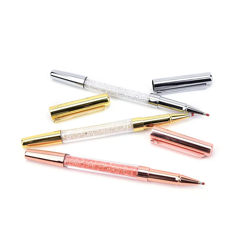 0.5mm Creative Metal Crystal Diamond Ball Pen Set Stationery Refill Signature Ballpoint Pen for Office School Suppliers
0.5mm Creative Metal Crystal Diamond Ball Pen Set Stationery Refill Signature Ballpoint Pen for Office School Suppliers