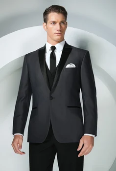 New Arrival Groom Tuxedo Groomsmen Peak Lapel Wedding/Dinner/Evening Suits Best Man Bridegroom (Jacket+Pants+Tie+Vest) B155
New Arrival Groom Tuxedo Groomsmen Peak Lapel Wedding/Dinner/Evening Suits Best Man Bridegroom (Jacket+Pants+Tie+Vest) B155