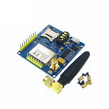 GPRS A6 Module, Text Messages, Development Board GSM GPRS Wireless Data Transmission of Super SIM900A
GPRS A6 Module, Text Messages, Development Board GSM GPRS Wireless Data Transmission of Super SIM900A