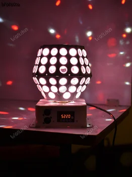 New LED stage lighting round large crystal magic ball pattern lights RGB sound control stage lights CD50 W03
New LED stage lighting round large crystal magic ball pattern lights RGB sound control stage lights CD50 W03