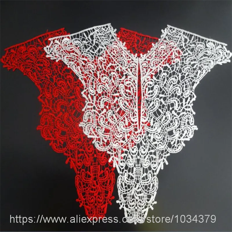 1Pc 3Colors Polyester Fabric Venise Lace Beautiful Flower Applique Lace Collar DIY Craft YL0124-3
1Pc 3Colors Polyester Fabric Venise Lace Beautiful Flower Applique Lace Collar DIY Craft YL0124-3