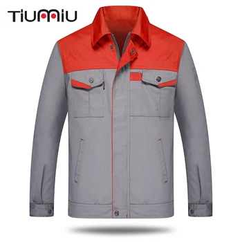 High Quality Men Workwear Set Two Pieces Patchwork Coat & Pants Unisex Engineering Service Workshop Uniforms Protective Clothing 
High Quality Men Workwear Set Two Pieces Patchwork Coat & Pants Unisex Engineering Service Workshop Uniforms Protective Clothing