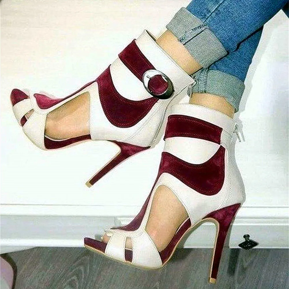 ARQA2019 New Fish Mouth Fine-heeled High-heeled Sandals Fashionable Sexy Pure-color Hollow Sandals for Women in Summer
ARQA2019 New Fish Mouth Fine-heeled High-heeled Sandals Fashionable Sexy Pure-color Hollow Sandals for Women in Summer