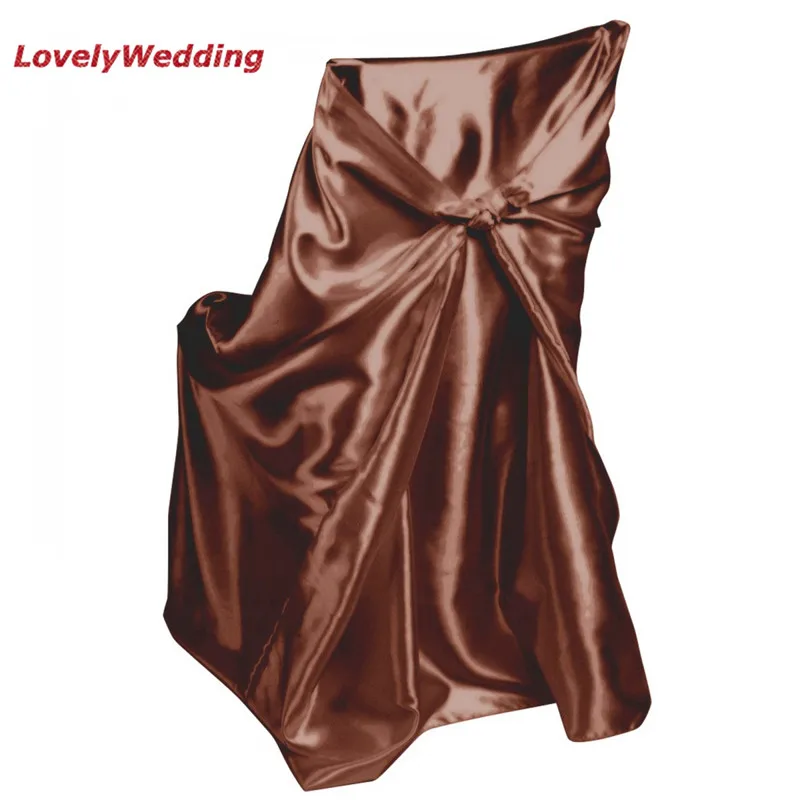 1pc Universal Self Tie Satin Chair Cover Wedding Banquet Hotel Party Decoration Size 110cm*140cm
1pc Universal Self Tie Satin Chair Cover Wedding Banquet Hotel Party Decoration Size 110cm*140cm