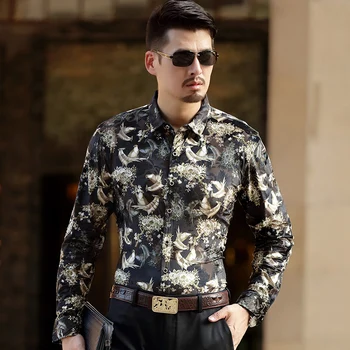Floral velvet hollow high-end quality long sleeve shirt 2017 Autumn&Spring golden velvet men dress shirt soft and comfortable
Floral velvet hollow high-end quality long sleeve shirt 2017 Autumn&Spring golden velvet men dress shirt soft and comfortable