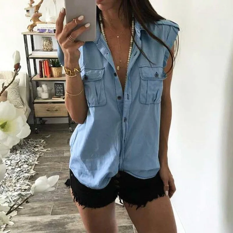 2019 women blouse fashion female womens top jeans shirt ladies autumn festivals classics comfort clothing top
2019 women blouse fashion female womens top jeans shirt ladies autumn festivals classics comfort clothing top