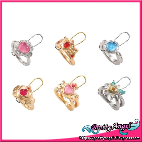 PrettyAngel-оригинальное кольцо с подвеской в виде 20-й годовщины 6 шт. | Игрушки и хобби