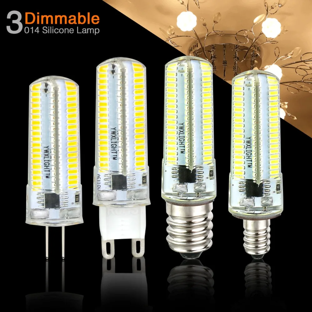 E14 LED Lamp G4 G9 G8 Dimmable Light E17 E11 E12 Home Bulb AC 220V 110V Chandelier 3014SMD 152leds bombillas led Crystal decor
E14 LED Lamp G4 G9 G8 Dimmable Light E17 E11 E12 Home Bulb AC 220V 110V Chandelier 3014SMD 152leds bombillas led Crystal decor