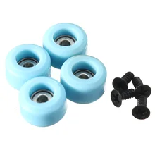 4 Pcs/Set Professional Urethane CNC Bearing Wheels for Wooden Fingerboard