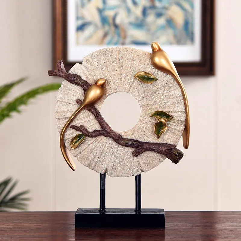 New Chinese Style Resin Bird Branches Ornaments Livingroom TV Cabinet Furnishing Decorations Home Figurines Crafts Wedding Gifts
New Chinese Style Resin Bird Branches Ornaments Livingroom TV Cabinet Furnishing Decorations Home Figurines Crafts Wedding Gifts