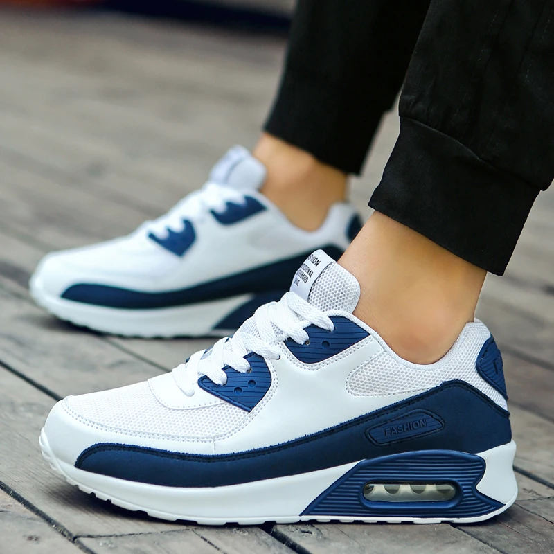 Women Men Sneakers Air Cushioning Running Shoes Breathable Mesh Height Increase Sport Shoes Lover Trainers Light Jogging 2019
Women Men Sneakers Air Cushioning Running Shoes Breathable Mesh Height Increase Sport Shoes Lover Trainers Light Jogging 2019