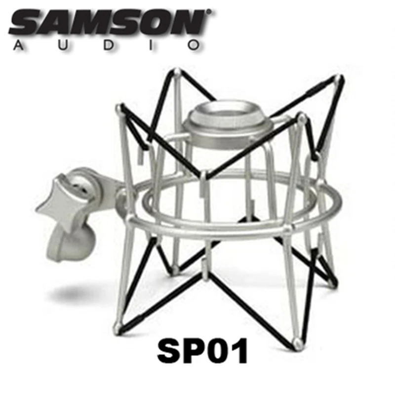 Samson SP01 Shockproof Suspension Spider Stuio Microphone Shock Mount Holder Clip Clamp Stand For Samsong CL7 CL8 C01u C03u
Samson SP01 Shockproof Suspension Spider Stuio Microphone Shock Mount Holder Clip Clamp Stand For Samsong CL7 CL8 C01u C03u