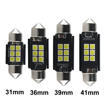 2X NEW Festoon light CANBUS 31mm 36mm 39mm 41mm C5W C10W led ERROR FREE Interior Car Lights Bulbs super white 2W Auto Dome Bulb
2X NEW Festoon light CANBUS 31mm 36mm 39mm 41mm C5W C10W led ERROR FREE Interior Car Lights Bulbs super white 2W Auto Dome Bulb
