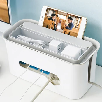 Socket Power Line Container Power Cables Phone Storage Case Box Charging Wire Tidy Organizer Desktop
Socket Power Line Container Power Cables Phone Storage Case Box Charging Wire Tidy Organizer Desktop