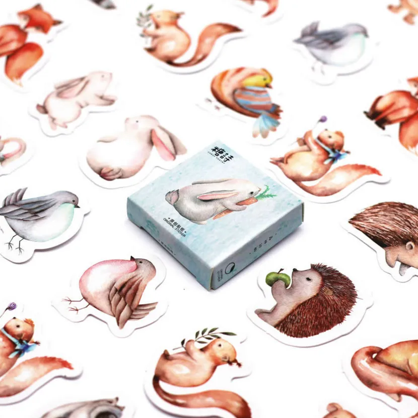 LOLEDE New 45pcs/set Animals Stationery Stickers Kawaii Diary Handmade Adhesive Paper Flake Sticker Scrapbooking Stationery
LOLEDE New 45pcs/set Animals Stationery Stickers Kawaii Diary Handmade Adhesive Paper Flake Sticker Scrapbooking Stationery