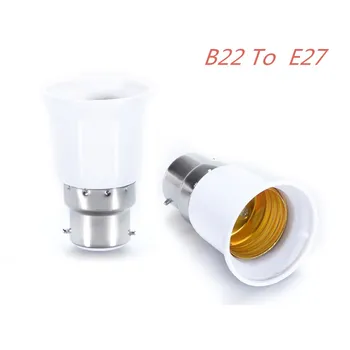 LanLan B22 to E27 Light La`Screw to Bayonet Cap Fireproof Holder Adapter Converter Socket
LanLan B22 to E27 Light La`Screw to Bayonet Cap Fireproof Holder Adapter Converter Socket