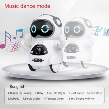 Multifunctional Electric Voice Smart Mini Pocket Robot Early Educational Interaction Tale Robot S7JN
Multifunctional Electric Voice Smart Mini Pocket Robot Early Educational Interaction Tale Robot S7JN