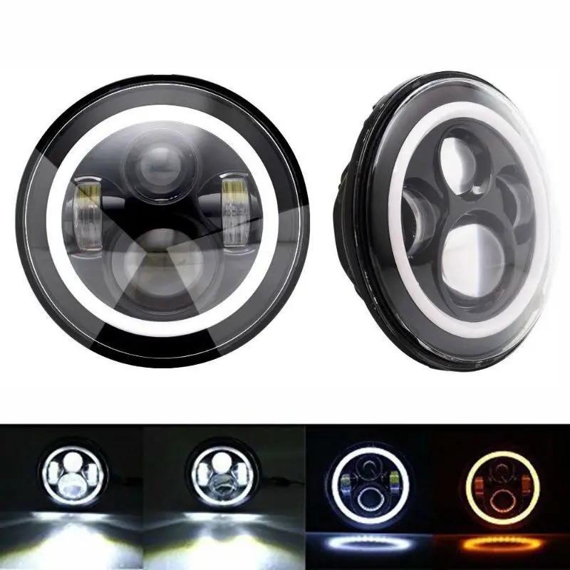 7inch led headlight with halo ring2800