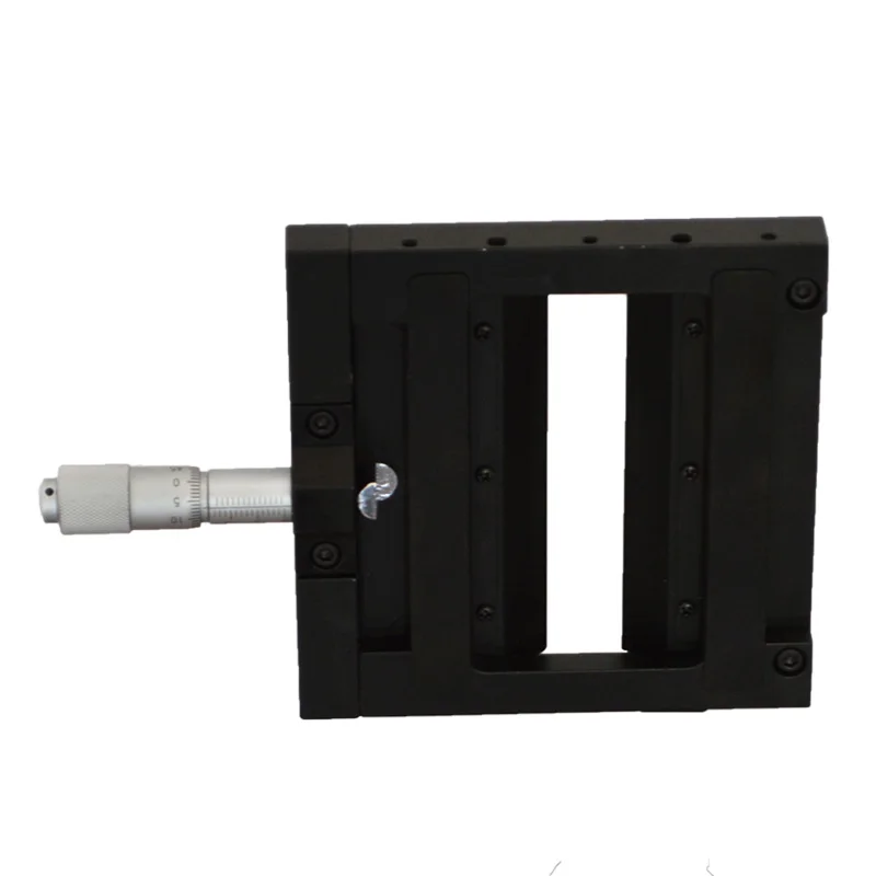 Optical manual single opening slit, differential head drive continuously adjustable single side slit width
Optical manual single opening slit, differential head drive continuously adjustable single side slit width