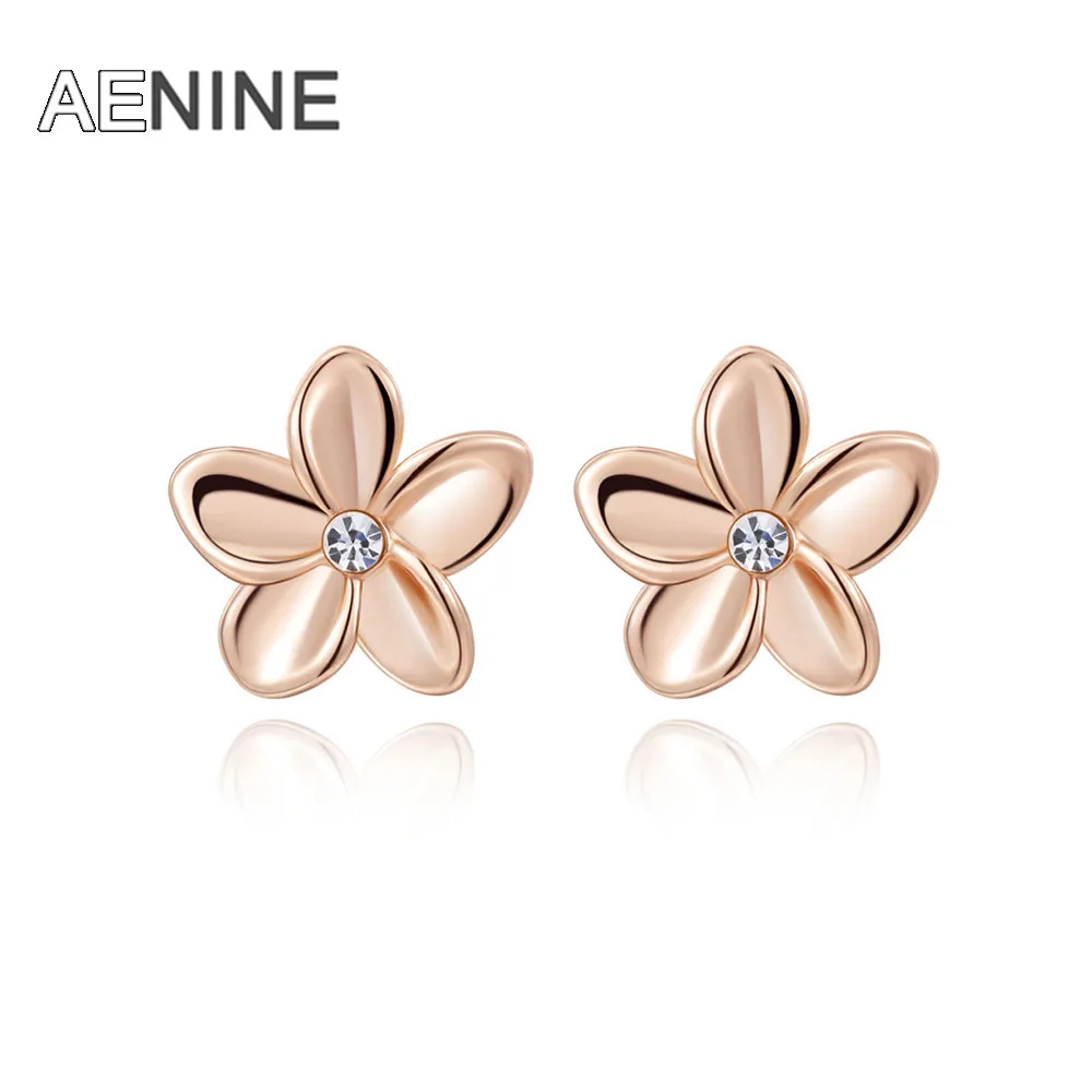 AENINE Brand Flowers Stud Earrings Fashion Jewelry Small Earrings for Women Party Wedding Gift L2020280150
AENINE Brand Flowers Stud Earrings Fashion Jewelry Small Earrings for Women Party Wedding Gift L2020280150