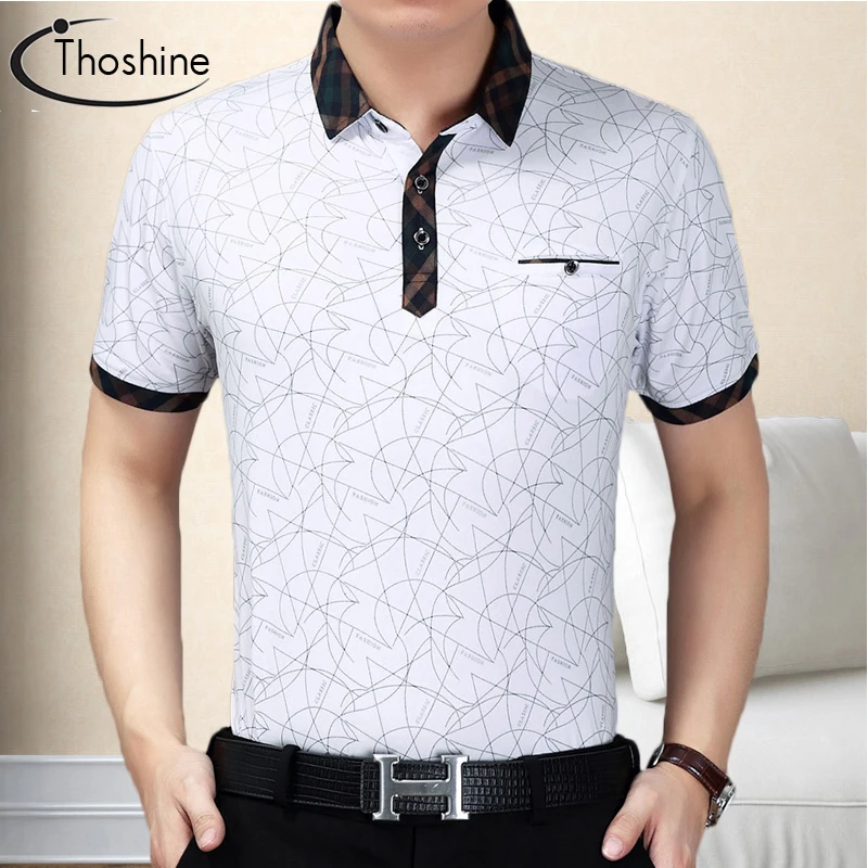 Thoshine Brand Summer Men Solid Polo Shirt Male England Style Polo Shirts Short Sleeve Camisa Turn-Down Collar Tops Plus Size
Thoshine Brand Summer Men Solid Polo Shirt Male England Style Polo Shirts Short Sleeve Camisa Turn-Down Collar Tops Plus Size