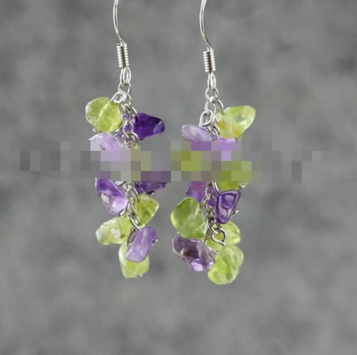 Hot selling> free shipping 09270 natural peridot and amethyst earring -Bride jewelry free shipping
Hot selling> free shipping 09270 natural peridot and amethyst earring -Bride jewelry free shipping