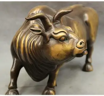 wholesale factory Decoration Crafts Brass 13" Chinese Pure Bronze Copper Year Zodiac Wealth Bull Ox Buff Statue Sculpture 25% of
wholesale factory Decoration Crafts Brass 13" Chinese Pure Bronze Copper Year Zodiac Wealth Bull Ox Buff Statue Sculpture 25% of