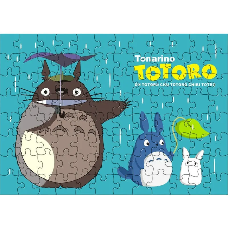 120pcs/box My Neighbor Totoro Anime Puzzles Toys Children Paper juguetes Jigsaw Puzzles toys for Kids brinquedos
120pcs/box My Neighbor Totoro Anime Puzzles Toys Children Paper juguetes Jigsaw Puzzles toys for Kids brinquedos