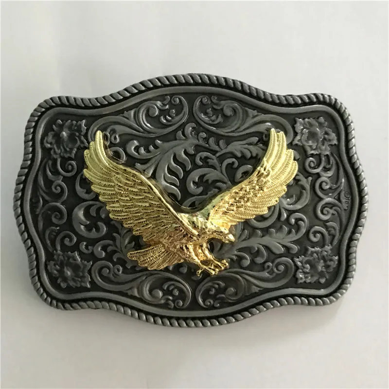 Retail 2018 New 3D Silver Pattern Eagle Cowboys Belt Buckle With Metal Belt Head Woman Man Jeans Jewelry accessories 
Retail 2018 New 3D Silver Pattern Eagle Cowboys Belt Buckle With Metal Belt Head Woman Man Jeans Jewelry accessories
