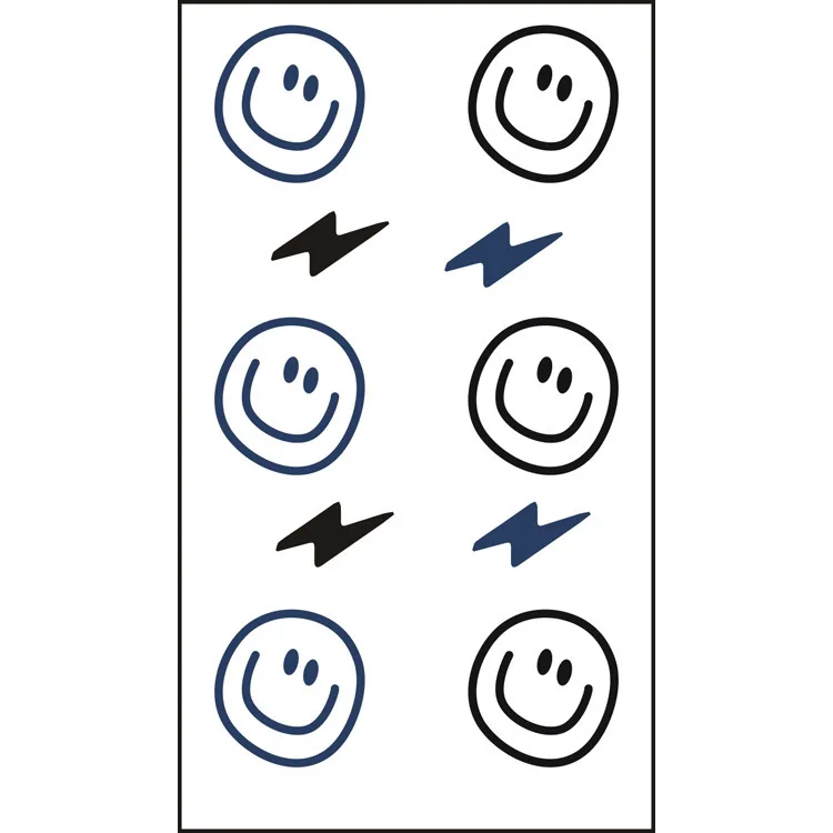 Small Fresh Smiling Face Tattoo Subsidies Right Zhi Dragon's Smiling Face Concerts Tattoo Subsidies Waterproof Lasting Tattoo
Small Fresh Smiling Face Tattoo Subsidies Right Zhi Dragon's Smiling Face Concerts Tattoo Subsidies Waterproof Lasting Tattoo