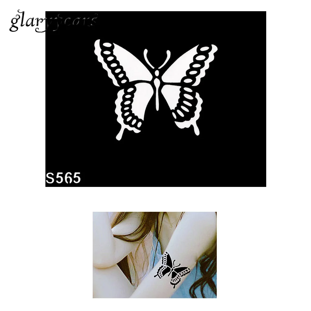 Cool 1 Piece Small Indian Henna Tattoo Stencil DIY Health Women Body Art Butterfly Design Henna Tattoo Stencil Sexy Product S565
Cool 1 Piece Small Indian Henna Tattoo Stencil DIY Health Women Body Art Butterfly Design Henna Tattoo Stencil Sexy Product S565
