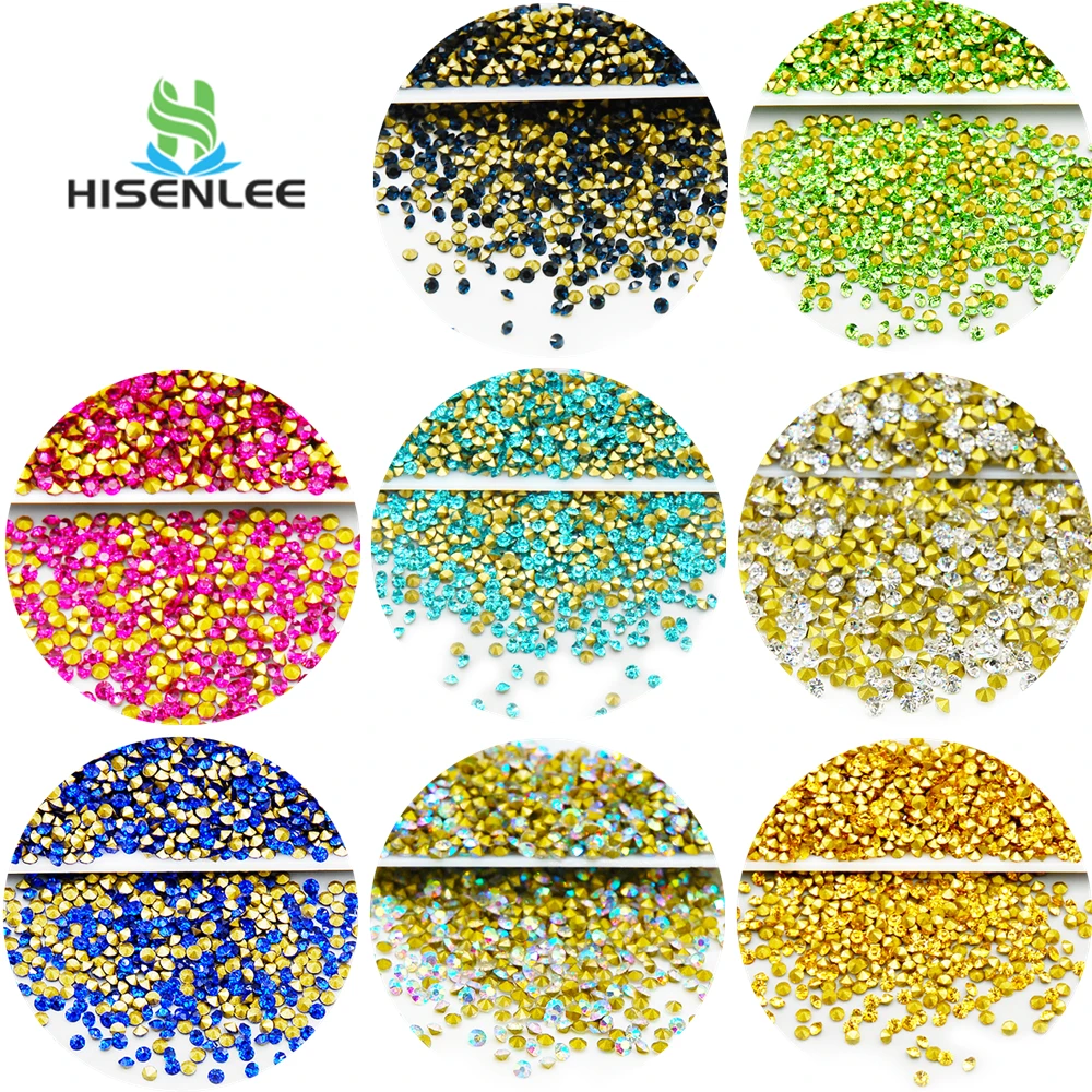 Hisenlee Sharp Bottom Shining Rhinestones for nails 2MM Crystal 3D Manicure Art Decoration Strass 1440pcs/pack
Hisenlee Sharp Bottom Shining Rhinestones for nails 2MM Crystal 3D Manicure Art Decoration Strass 1440pcs/pack
