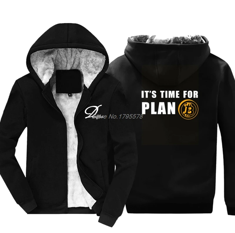 Time For Plan Bitcoin BTC Crypto Currency Sweatshirt Thicken Custom Hoodies Keep warm Hoody Casual Men Hoodie jacket Tops
Time For Plan Bitcoin BTC Crypto Currency Sweatshirt Thicken Custom Hoodies Keep warm Hoody Casual Men Hoodie jacket Tops