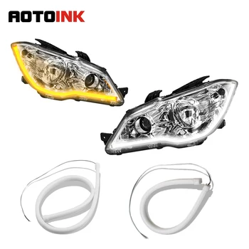 AOTOINK 2PC/Lot DRL Flexible LED Tube Strip 30cm 45cm 60cm Daytime Running Lights Turn Signal Silicone Car Styling EJ
AOTOINK 2PC/Lot DRL Flexible LED Tube Strip 30cm 45cm 60cm Daytime Running Lights Turn Signal Silicone Car Styling EJ