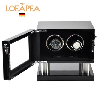 Double automatic watch winder box 2+0 watches Wood reel winder Japan motor chain winder box NEW wooden box for watch packaging
Double automatic watch winder box 2+0 watches Wood reel winder Japan motor chain winder box NEW wooden box for watch packaging