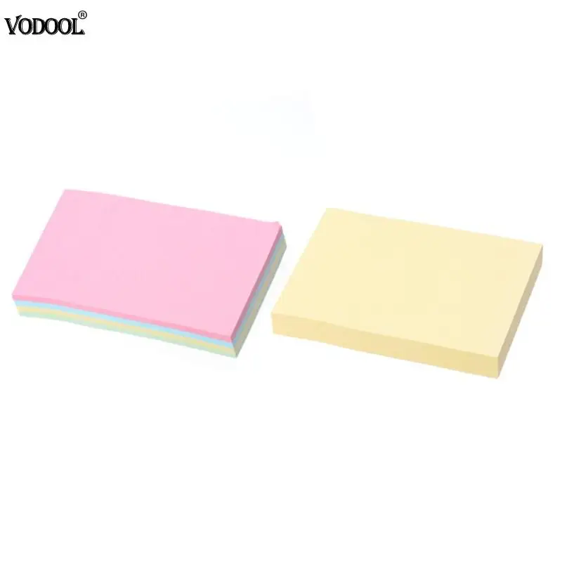 VODOOL Simple Self-Adhesive Paper Memo Pad Sticky Notes Bookmark Notebook Message Student Stationery Gift School Office Supplies
VODOOL Simple Self-Adhesive Paper Memo Pad Sticky Notes Bookmark Notebook Message Student Stationery Gift School Office Supplies