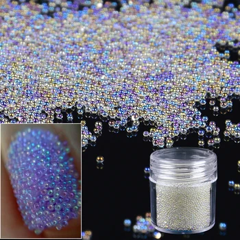YWK 1 Box Clear White Caviar Beads 3D Nail Decoration Glitter Bead 10g Manicure Tips Decor
YWK 1 Box Clear White Caviar Beads 3D Nail Decoration Glitter Bead 10g Manicure Tips Decor