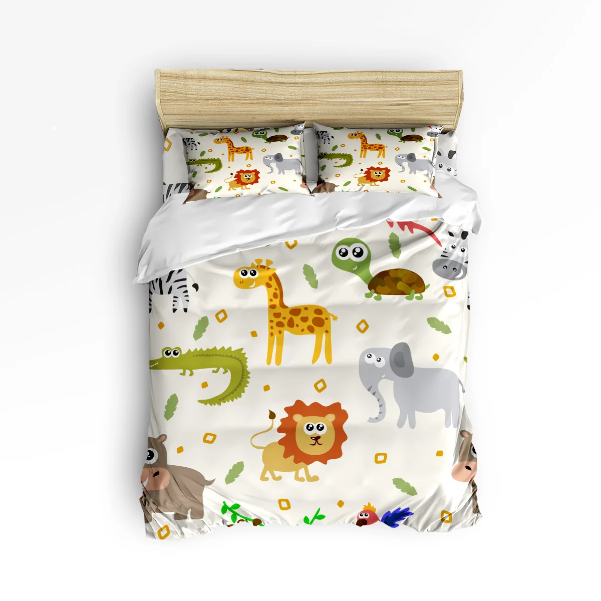 Cute Deisgn Animals Cartoon 3D Bedding Sets 4pcs Bedclothes Queen/Twin/King Size Bedding Sets Duvet Cover Housse De Couette Kids
Cute Deisgn Animals Cartoon 3D Bedding Sets 4pcs Bedclothes Queen/Twin/King Size Bedding Sets Duvet Cover Housse De Couette Kids