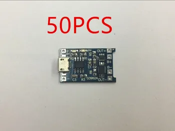 Automatic Protection! 50PCS Micro USB 5V 1A 18650 TP4056 Lithium Battery Charger Module Charging Board With Dual Functions
Automatic Protection! 50PCS Micro USB 5V 1A 18650 TP4056 Lithium Battery Charger Module Charging Board With Dual Functions
